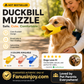 🎉🎉Surprise 56% off！🐕Protect you and your furry friends！😊Cute Duck Bill Silicone Dog Muzzle
