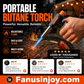 ⏳️Limited Time 50% Off! 🔥Compact & Powerful for Versatile Use | Portable Multi-Function Butane Torch