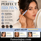 💥Amazing discount！👱‍♀️One-stroke design, reveal your natural beauty！Double-Ended Waterproof Angled Eyebrow Pencil
