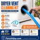 ✨Amazing 50% Off！💥Upgraded Vacuum Cleaner！🎁Gets into every crack and corner ✨Detachable Dryer Vent Cleaning Kit