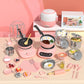 🎁[Best Gift For Kid]🔥Amazing 50% Off！👩‍🍳Little Chef Tool Set！👧Must‑have Toy For Kids Growth!🍳Children's Real Cooking Mini Kitchen Toys - 22 PCS Set