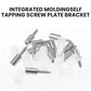 🔥Hot selling now！🔩 Self-tapping Screws Cabinet Laminate Support - 200 PCS with 5 Sizes for Easy Furniture Assembly 🛠️📦