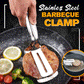 ✨️Limited Time 50% OFF! 🔥Over 100,000 Sold！👩‍🍳Kitchen Gadget Favored by Star Chefs！🍴Stainless Steel Barbecue Clamp