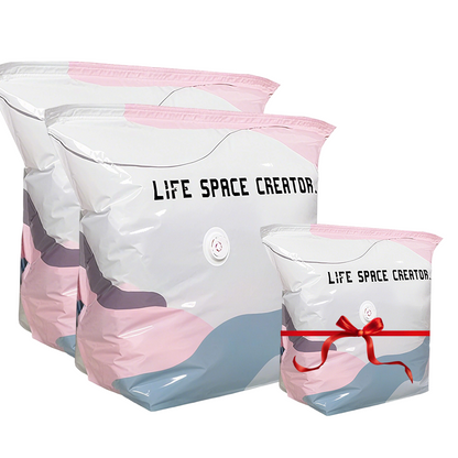 🥳2026 HOT SALE🥳No‑Pump Vacuum Storage Bags – Press & seal, no pump needed. Saves 80% space, keeps clothes dry & dust‑free. Perfect for bulky bedding & off‑season gear. 🛏️🗄️