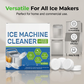 🎁🔥Buy 3 Get 2 Free Limited Offer! 💦🧊Essential Cleaning & Sanitizing Item for Every Household!💧Universal Ice Maker Cleaner Tablets