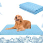 💥As low as £9.9! ❄️Give your furry friend a cool summer!🧊Pet Cooling Ice Silk Mat – Summer Cooling Pet Bed Pad for Dogs and Cats, Breathable Washable Sleeping Cushion for Indoor and Outdoor Use, Lightweight Cooling Crate and Sofa Pet Mat