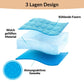 💥As low as £9.9! ❄️Give your furry friend a cool summer!🧊Pet Cooling Ice Silk Mat – Summer Cooling Pet Bed Pad for Dogs and Cats, Breathable Washable Sleeping Cushion for Indoor and Outdoor Use, Lightweight Cooling Crate and Sofa Pet Mat