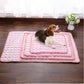 💥As low as £9.9! ❄️Give your furry friend a cool summer!🧊Pet Cooling Ice Silk Mat – Summer Cooling Pet Bed Pad for Dogs and Cats, Breathable Washable Sleeping Cushion for Indoor and Outdoor Use, Lightweight Cooling Crate and Sofa Pet Mat