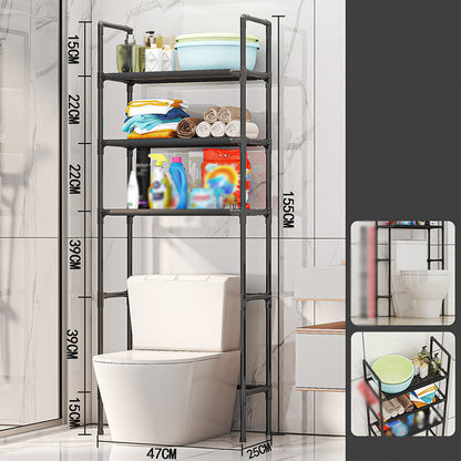 🔥50,000 items have been sold! One-click tidying up!No-Drill Bathroom & Laundry Organizer Shelf