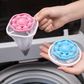 💥No more dirty washing machines, pet hair and human hair stuck all over your clothes!Reusable Floating Washing Machine Lint Catcher