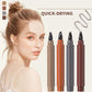 🔥Buy 2 Get 1 Free!💅 Loved by celebrity makeup artists!Waterproof Four-tip Beard and Eyebrow Pen