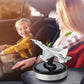 🚗A great car fragrance elevates your driving demeanor instantly！Airplane Solar Energy Rotating Car Air Freshener Scents Diffuser Ornament
