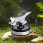 🚗A great car fragrance elevates your driving demeanor instantly！Airplane Solar Energy Rotating Car Air Freshener Scents Diffuser Ornament