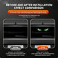 🚗👀Catch all eyes & boost driving safety-Solar Powered LED Car Warning Light