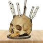 💥Limited Time 50% Off! Creative Skull Resin Knife Holder