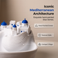 ⌛️Limited time 50% off! 🗝️Furniture to show your high-end taste! Blue and White Ocean Theme Key Holder Tray Ceramic Home Decor