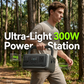 ⌛️Limited Time 50% OFF! 🔋Portable power supply, no fear of power cuts! ⚡️300W Outdoor Power Supply with LFP Battery