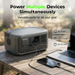 ⌛️Limited Time 50% OFF! 🔋Portable power supply, no fear of power cuts! ⚡️300W Outdoor Power Supply with LFP Battery