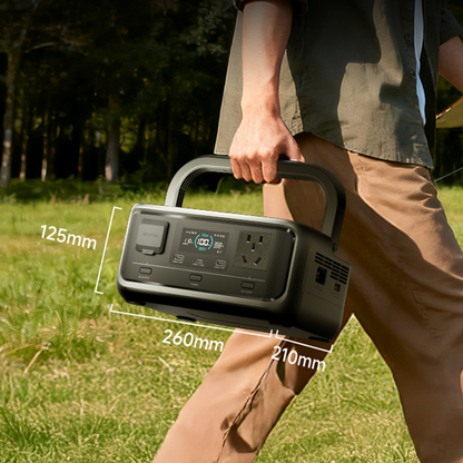 ⌛️Limited Time 50% OFF! 🔋Portable power supply, no fear of power cuts! ⚡️300W Outdoor Power Supply with LFP Battery