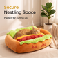 🔥50% OFF for a limited time! 🐱🐶 Fur babies' favorite! 🌭Funny Hot Dog Pet Bed Cozy Warm Nest for Dogs and Cats