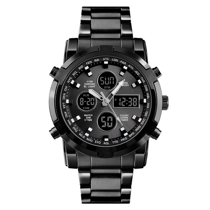 🔥Limited time 50% OFF! 👱‍♂️The best accessory and gift for men-Men's Waterproof Military Analog-Digital Watches
