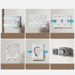 🔥Amazing 50% OFF! 🏡️Expand your home space anywhere. Place it wherever you want! Indoors Wall Mounted Retractable Clothesline