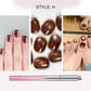✨️Surprise 50% Off！💅Gorgeous nail art in one stroke！All-in-One Cat Eye Nail Gel Pen
