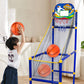 🔥Limited Time 50% Off! 50k Sold! 🏀Make his basketball star dream come true! Kids' Indoor Basketball Arcade Game with 4 Balls