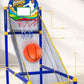 🔥Limited Time 50% Off! 50k Sold! 🏀Make his basketball star dream come true! Kids' Indoor Basketball Arcade Game with 4 Balls