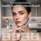 💥Amazing discount！👱‍♀️One-stroke design, reveal your natural beauty！Double-Ended Waterproof Angled Eyebrow Pencil