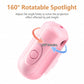 ✨️Limited time 50% off！🐶ID tags for furry babies, cuter and more eye-catching！🐱Anti-Lost Pet Glow Collar Projector Light with Breed Patterns