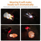 ✨️Limited time 50% off！🐶ID tags for furry babies, cuter and more eye-catching！🐱Anti-Lost Pet Glow Collar Projector Light with Breed Patterns