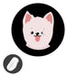 ✨️Limited time 50% off！🐶ID tags for furry babies, cuter and more eye-catching！🐱Anti-Lost Pet Glow Collar Projector Light with Breed Patterns