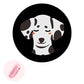 ✨️Limited time 50% off！🐶ID tags for furry babies, cuter and more eye-catching！🐱Anti-Lost Pet Glow Collar Projector Light with Breed Patterns