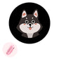 ✨️Limited time 50% off！🐶ID tags for furry babies, cuter and more eye-catching！🐱Anti-Lost Pet Glow Collar Projector Light with Breed Patterns