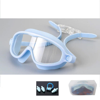 🔥Hot summer 50% off! 👀New swimming goggles, safer and clearer🌊Anti-Fog Swimming Goggles for Kids with Nose Clip & Ear Plugs