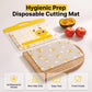 🔥Limited Time 50% OFF！🍽 Food safety truly matters！Weekly Disposable Antibacterial Cutting Board Mat for Meat and Fruit