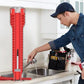 🏭Factory direct limited time 50% off！🛠️Double your work efficiency！Multifunctional Bathroom Faucet Sink Wrench