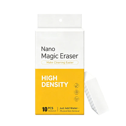 🔥Limited Time 50% Off！✨️Wipe clean instantly！High-Density Compressed Nano Sponge Eraser
