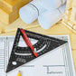 🔥Limited Time 50% Discount, Over 100,000 Sold！👨‍🔧Recommended by Professional Craftsmen！7inch Aluminum Alloy Rafter Square for Carpenter