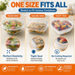 🔥Limited time  50% off！🥗Say goodbye to troublesome traditional cling film! 🍽️ Disposable Stretch Bowl Covers – Keep Food Fresh & Protected Easily
