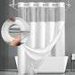 🔥Limited Special 50% OFF！🛁Easy installation, waterproof & privacy protection！🚿Waffle Pattern Shower Curtain