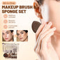 ✨️Amazing Special 50% OFF！👱🏻‍♀️Recommended by celebrity makeup artists！All-in-One Makeup Brush & Sponge Set