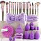 ✨️Amazing Special 50% OFF！👱🏻‍♀️Recommended by celebrity makeup artists！All-in-One Makeup Brush & Sponge Set