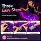 ✨️Surprise 50% Off！👸Become a glowing princess！👗LED Light Up Sequin Tutu Skirt Star Mesh Princess Skirt for Girls and Adults