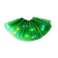 ✨️Surprise 50% Off！👸Become a glowing princess！👗LED Light Up Sequin Tutu Skirt Star Mesh Princess Skirt for Girls and Adults