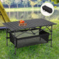 🎉Limited time 50% off！⛺Your perfect outdoor companion！Portable Folding Camping Table with Storage Bag