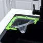 ⏳️Limited time 50% off！✨️Keep your kitchen free from dirt and stains！Triangle Sink Drain Rack with Disposable Filter Mesh Bags