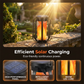 🔥Limited time 50% off！🏮Must-have item for warm ambient vibes！✨️Solar Flickering Flame Lantern