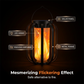 🔥Limited time 50% off！🏮Must-have item for warm ambient vibes！✨️Solar Flickering Flame Lantern